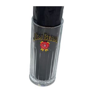 Jim Beam Snowflake Ribbed Highball Glass
